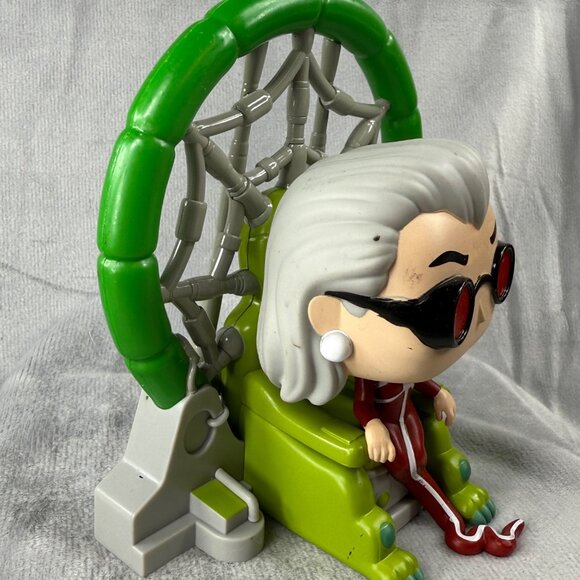 Marvel Funko Pop! Madame Web Vinyl Figure in Chair BOBBLE HEAD Toy NO BOX 2021 - Picture 5 of 16